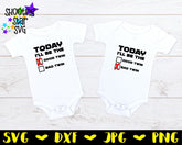 Good Twin Bad Twin - Twin Bodysuit SVG